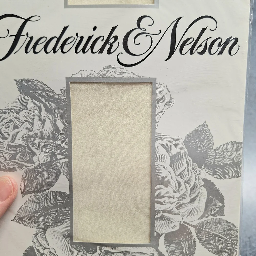 Frederick & Nelson Vintage Stretch Sheer To Waist Pantyhose Set(3)Size C, NWT